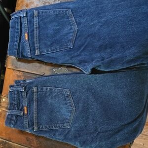 Men's Rustler blue jeans....